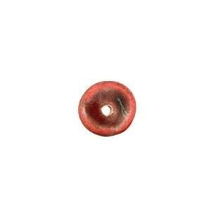  Jangles Ceramic Red Small Round Disc 15mm Beads Arts 