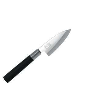   Kershaw Knives Wasabi, Deba, Black Handle, 4 1/8 in.