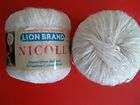 Lion Brand Cotton Ease Yarns   Lime