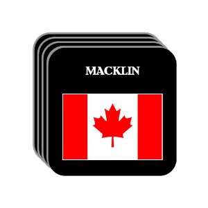  Canada   MACKLIN Set of 4 Mini Mousepad Coasters 