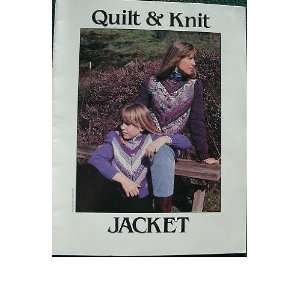 QUILT & KNIT JACKET PATTERN FROM FABRICATIONS   ADULT 34 40 CHILD 18 
