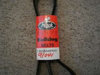 NEW Mack Truck Bulldog Belt 88GB449P655 91041 5100655  