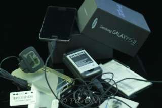 SAMSUNG GALAXY S II i9100G   16GB   BLACK UNLOCKED SMARTPHONE 
