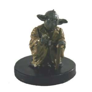   Wars Miniatures Grand Master Yoda # 14   Jedi Academy Toys & Games