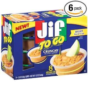 Jif To Go Crunchy Peanut Butter Grocery & Gourmet Food