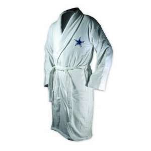    Dallas Cowboys White Heavy Weight Bath Robe