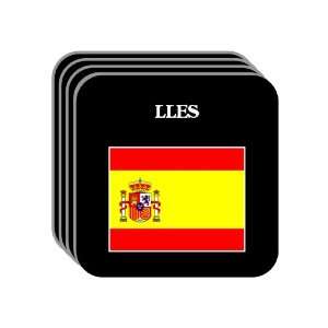  Spain [Espana]   LLES Set of 4 Mini Mousepad Coasters 