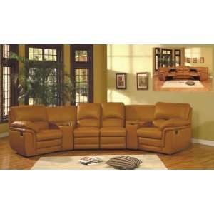    003 Leather Sectional ESF Contemporary Living Rooms