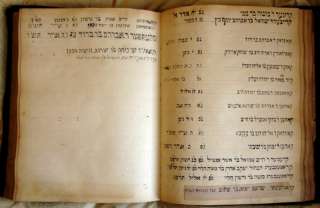EARLY AMERICAN JUDAICA RECORD MANUSCRIPT ILLUSTRATED BOOK HEBREW 