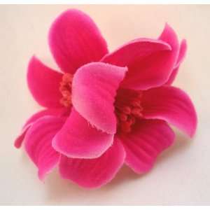  NEW Small Pink Double Lily Hair Flower Clip, Limited 