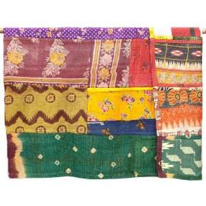 Large Kantha Quilt   Patchwork 3