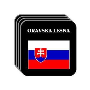  Slovakia   ORAVSKA LESNA Set of 4 Mini Mousepad Coasters 