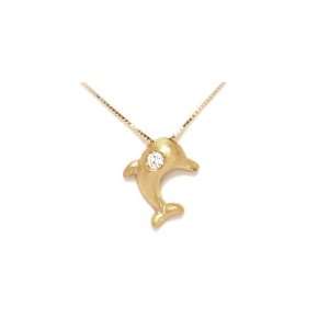  Gioie Unisex Necklace in Yellow 18 karat Gold with White 