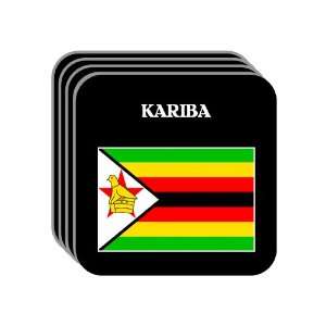  Zimbabwe   KARIBA Set of 4 Mini Mousepad Coasters 