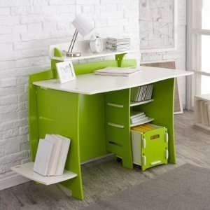  Legare Furniture Legare Green 43 Inch Desk with Shelves 