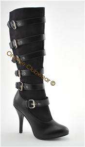 Sexy High Heel Knee High Carnival Arena Costume Boots  