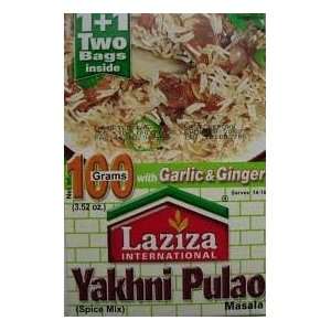 Laziza Yakhni Pulao Masala 100g Grocery & Gourmet Food