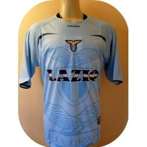  LAZIO ITALY  SOCCER JERSEY SIZE LARGE. NEW Sports 