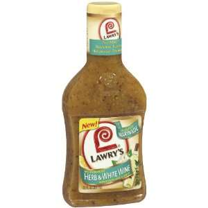 Lawrys Mediterranean Herb and White Wine Marinade, 12 Ounce  