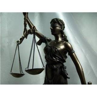 Lawyer Statue Attorney for Law Office Themis Figurine