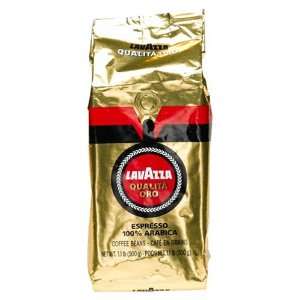  Lavazza Qualita Oro Whole Bean Espresso, 1.1 Pound Bag 