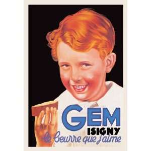  Gem Isigny 12x18 Giclee on canvas