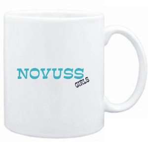  Mug White  Novuss GIRLS  Sports