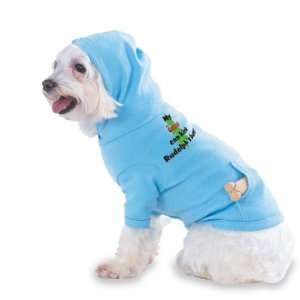 My Gecko Can Kick Rudolphs Butt Hooded (Hoody) T Shirt with pocket 