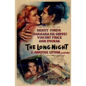 The Long Night Movie Poster (11 x 17 Inches   28cm x 44cm) (1947 