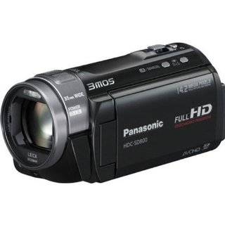 Panasonic HDC SD800K 3 MOS Twin Memory 3D Compatible Camcorder (Black)