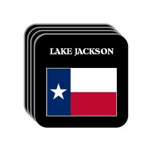  US State Flag   LAKE JACKSON, Texas (TX) Set of 4 Mini 