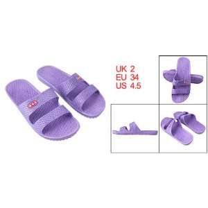  Como Lady Twisted Anti slip Purple Sandal US Sz 4.5 