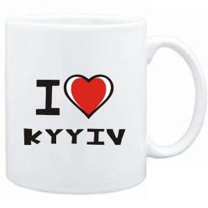  Mug White I love Kyyiv  Cities