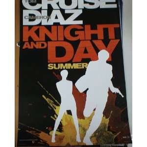  13x20 Mini Movie Poster  Knight and DAY 