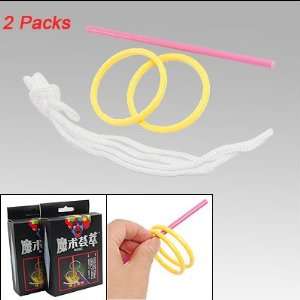  o 2 Pcs Release Rings from Dead Knot Magic Trick Toy Set Baby