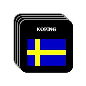  Sweden   KOPING Set of 4 Mini Mousepad Coasters 