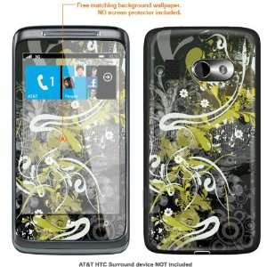  Protective Decal Skin STICKER for AT&T HTC Surround case 