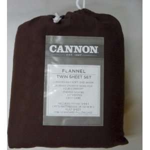  Cannon Flannel Twin Sheet Set