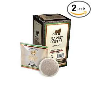 Marley Coffee Rooibos Citron DECAF Tea Pods 2 Pack 30 Tea Pods Total