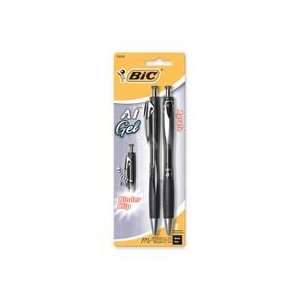 Bic Corporation Products   Gel Pen, Retractable, Refillable, 0.7mm 