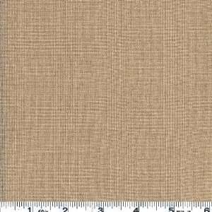  58 Wide Suiting Glen Plaid Natural/Cream Fabric By The 