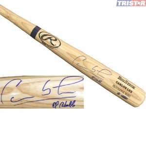  Carlos Lee Autographed Rawlings Name Model Baseball Bat 