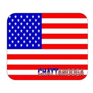 US Flag   Chattanooga, Tennessee (TN) Mouse Pad 
