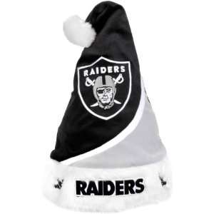  Forever Collectibles Oakland Raiders Santa Hat
