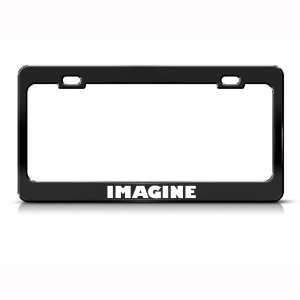  Imagine Metal license plate frame Tag Holder Automotive