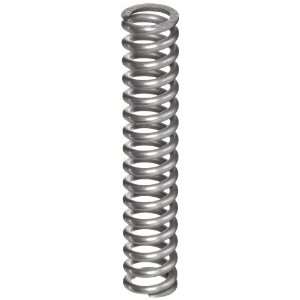 Music Wire Compression Spring, Steel, Inch, 0.6 OD, 0.098 Wire Size 