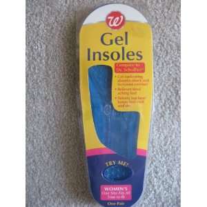  Womens Gel Insoles One Size Fits All   Compare to Dr. Scholl 