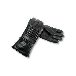  Interstate Leather Large Mens Basic Gauntlet Gloves 