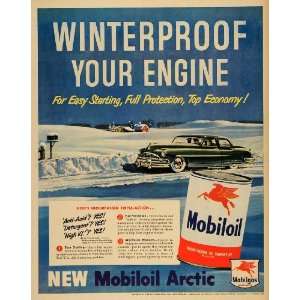   Vacuum Oil Company Pegasus Car   Original Print Ad