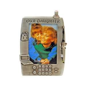    3.5 x 5 Our Daughter Pewter Picture Frame
